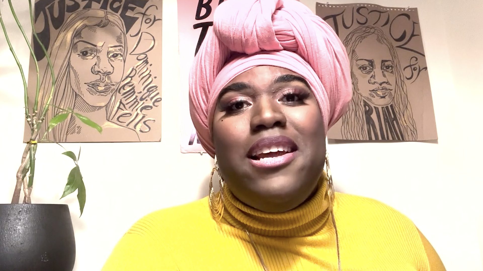 Founder of Black Trans Liberation and Costume Designer, Qween Jean.